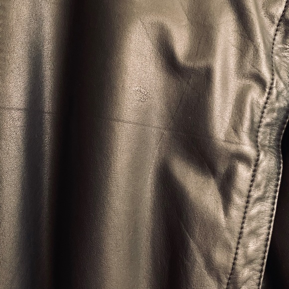 Vintage Black Lambskin & Fur Bomber Jacket - Picture 16 of 16